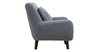 Кресло для отдыха Дакота ТК 584 велюр Vendetta 24 синий, Riga 1598 z1 col 20 серо-голубой