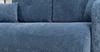 Диван-кровать прямой Марсель ТД 702 велюр Aura 24 синий