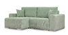 Диван-кровать угловой Оксфорд 715 композиция 4, шенилл STORM 9 мятный, модульная система, сборка на любую сторону