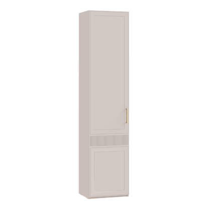 Шкаф-пенал Ричфорд 16.327.01 кашемир 5981 BS, моно керамика D166-2 ПВХ (собирается на любую сторону)