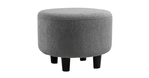 Пуф Шон ТП 273 велюр Romeo 06 серый
