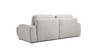 Диван-кровать угловой Тэдди 1506 композиция 2, букле Pique 011 серый, модульная система, сборка на любую сторону